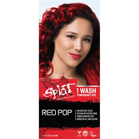 walmart washable hair dye